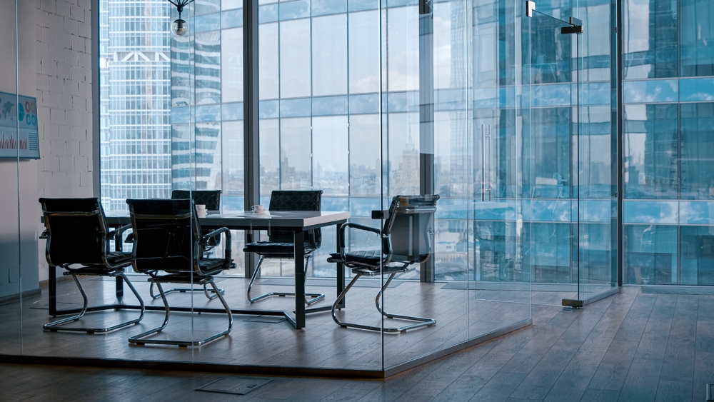 An image of a meeting room in the ClearPro office building