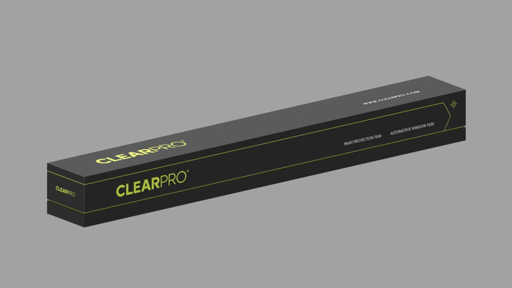 An image of the ClearPro customized packaging for car film 01