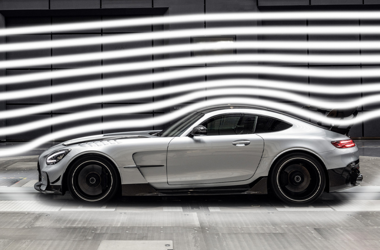 An image of a sports car to promote ClearPro's hydrophobic film 02